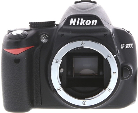Nikon D3000 Kit fotocamera reflex AF-S DX NIKKOR 18-55 mm 10,2 MP CCD (dispositivo ad accoppiamento di carica) 3872 x 2592 pixel Nero - Nikon